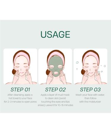 VEROA 21 Pieces Clay Mask - Natural Cherry Blossom/Tea Tree/Green Tea Face Mask - Deep Cleansing Anti Aging Brightening Hydrating Face Mask for All Skin Types Face Masks Skincare - 5g*21 - Buy Online on SooperMarket.com