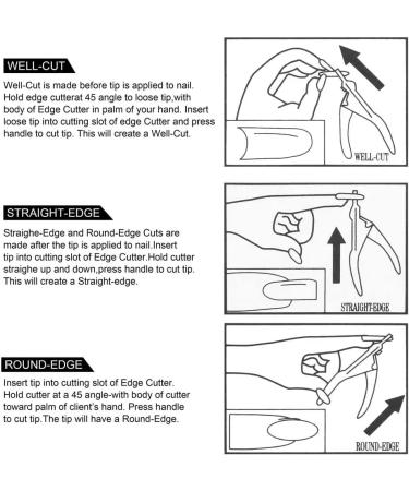 Professional Purple Nail Tip Cutter for Fake Gel Nails - Precise False Nail Cutters - Buy Online on SooperMarket.com