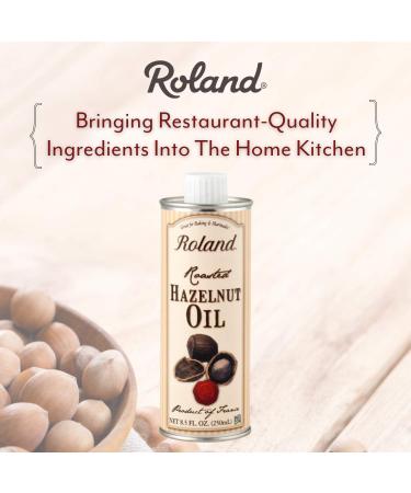 Roland Roasted Hazelnut Oil 8.5oz - Premium Quality Nutty Flavor for Cooking & Dressing - Buy Online on SooperMarket.com