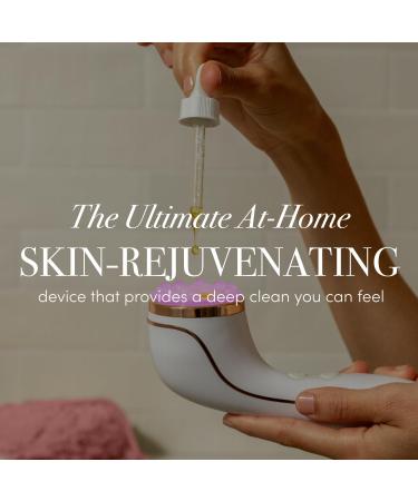 LED Technologies Lux Collection Soniqu Sonic Facial Cleansing Brush | Acne & Wrinkle Reduction | Red & Blue Light Therapy | International Shipping - Buy Online on SooperMarket.com