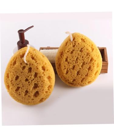 2pcs Exfoliating Bath Sponge Set | Back Scrubber & Body Wash Accessories | Ideal for Shower & Skin Cleaning - Buy Online on SooperMarket.com