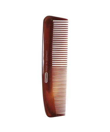 TITANIA pocket comb approx. 12.5 cm Havana 1 pack (1 x 16 g)
