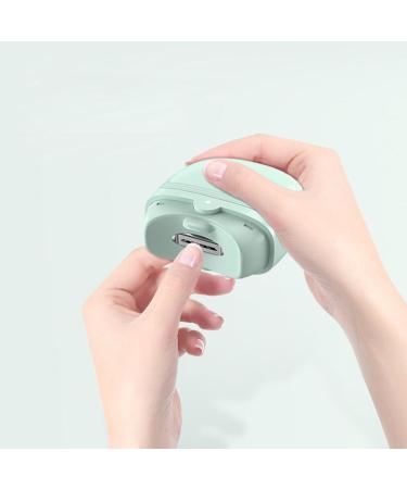 Electric Automatic Nail Clipper with Light Fingernail Cutter Portable Rechargeable Safety Trimmer for Kids Seniors Adult (Matcha) SUNGOOYUEdntqo7kmig-11 - Buy Online on SooperMarket.com