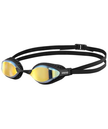 ARENA Unisex Gafas Airspeed Mirror Swimming Goggles One Size Black