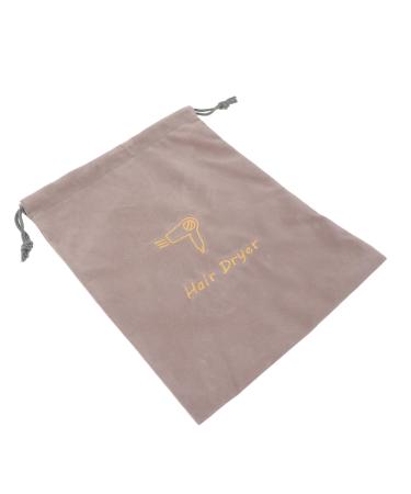 MAGICLULU 5pcs Hair Dryer Drawstring Bags Canvas Hair Dryer Bags Multipurpose Storage Bags Cloth Travel