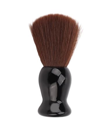 Shaving Brush Men Beard Brush Soft Nylon Hair Beard Cleaning Brush with Black Handle