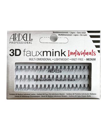3D Faux Mink Individuals Medium