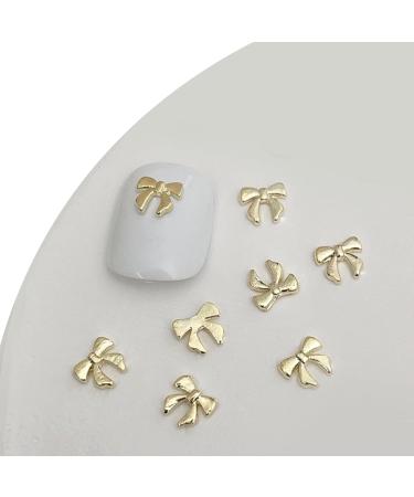 3D Metal Nail Nail Embellishments 20pcs Bowknot Nail Decorations For Individual Styles Nail Embellishments 04 silver - Buy Online on SooperMarket.com