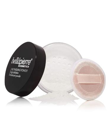 Bellapierre HD Finishing Powder - Silky Shine-Free Matte Finish | Non-Toxic Mica Makeup (Translucent) - Buy Online on SooperMarket.com