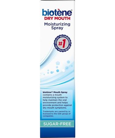 Biotene Moisturizing Mouth Spray 1.5 fl oz - Pack of 2 | Hydrating Oral Care Solution - Buy Online on SooperMarket.com