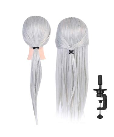 Buy Hairdresser Head Exercise Doll - Cosmetology Training Tool with Support (ET-172#) - Ideal for Hairdressing Salons - Buy Online on SooperMarket.com