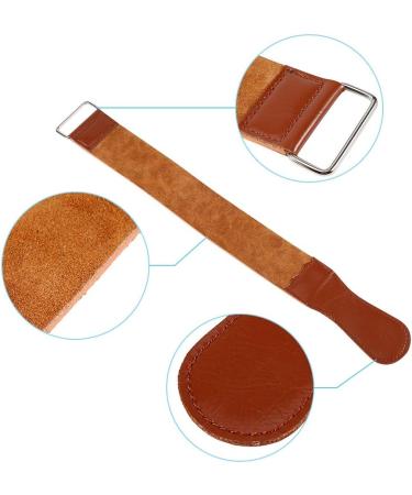FECAMOS ROILY Leather Razor Sharpener - Durable & Effective Knife Sharpening Tool for Dull Knives - International Shipping - Buy Online on SooperMarket.com