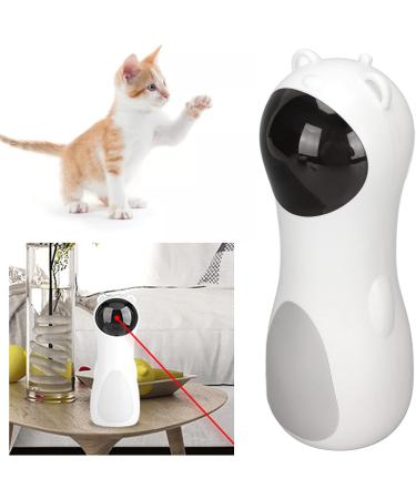 TYTOGE Automatic Cat Laser Toy Timing Function Dual Power Supply Adjustable Angles LED Interactive Laser Cat Toys for Indoor - Buy Online on SooperMarket.com