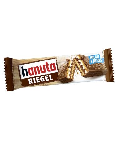 Ferrero Hanuta Riegel Bars 5pc 173g - Crunchy Candy Wafers - Buy Online on SooperMarket.com