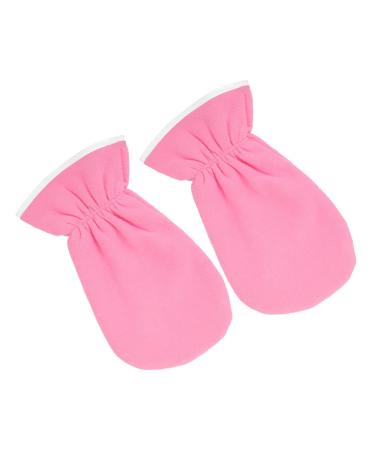 Gogogmee 1 Pair Exfoliating Gloves Spa Glove Body Gel Moisturizing Spa Hands Dry Hands Lotion Exfoliating Body Mitt Hand Skin Repair Mositurizing Glove Womens Glove Flannel