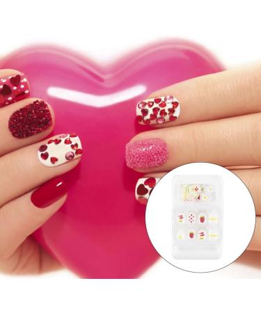 dijiusidy False Nail Perfect Matching Simple to Wear Fingernail Full Coverage Press Type Strong Viscosity Adjustable Paster Type 3 F741 Type 3 F741 - Buy Online on SooperMarket.com