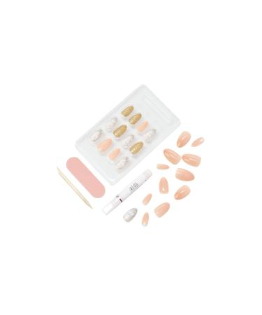 Ardell Nail Addict Premium Pink Marble & Gold 0.07 oz (2 g)