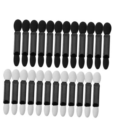 Baluue 240 Pcs Cotton Eyeshadow Brush Portable Brush Cosmetics Brush Lip Versatile Brush Pp 5x1x0.5cmx2pcs Assorted Colorx2pcs