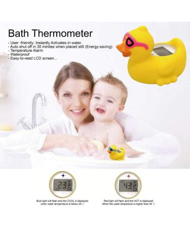 Digital Baby Bath Thermometer Ducks - BPA-Free, Waterproof, Floating Pink Toy - Buy Online on SooperMarket.com