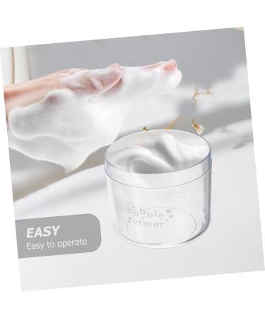 Healeved Face Wash Foam Maker Bubbler Mousse Shampoo Foam Maker Bubble Face Products Marshmallow Cup Face Wash Foamer Face Wash Frother Pour 11.00X8.10X8.00CM As Shown - Buy Online on SooperMarket.com