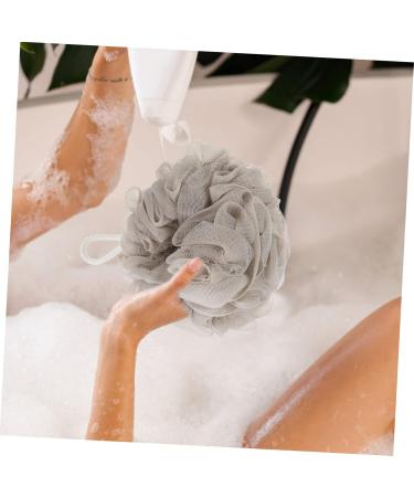 Angoily 6pcs Travel Bath Ball - Exfoliating Loofah with Case | Adult Bath Sponge for Daily Use | Mesh Shower Sponge - Buy Online on SooperMarket.com