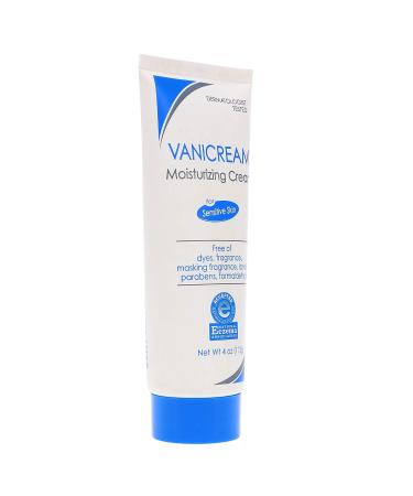 Vanicream Sensitive Skin Moisturizing Cream 4oz - Gentle Hypoallergenic Formula - Buy Online on SooperMarket.com