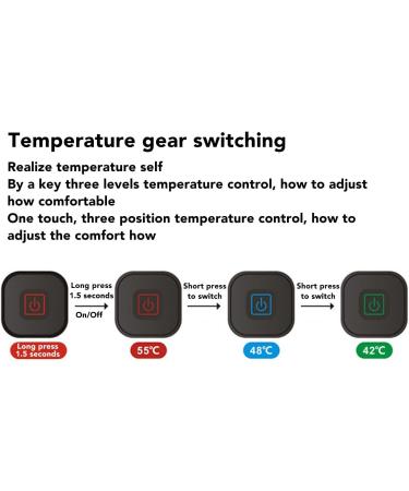 Heating Scarf - Fast Heating Washable Electric Scarf with Safe USB Connection | Ideal for Outdoor Sports in Winter - Buy Online on SooperMarket.com