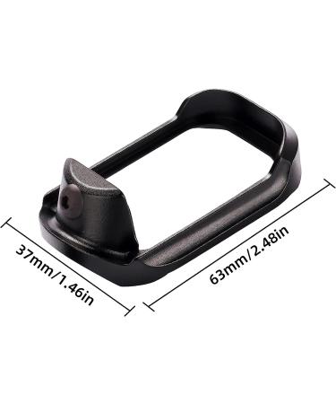 AGGXPF Anodized Aluminum Flared Enhanced Base for Glock 19/23/32/38 Gen 3/4 (Black) - Buy Online on SooperMarket.com