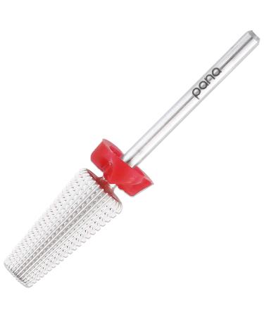 PANA Nail Carbide 5 in 1 Bit - Dual Direction for Left and Right Handed Use - Fast Acrylic & Hard Gel Removal - 3/32 Shank - Manicure Nail Art Drill (Fine Silver) - Buy Online on SooperMarket.com