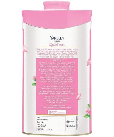 Yardley London - English Rose Perfumed Talc for Women 250g - Buy Online on SooperMarket.com