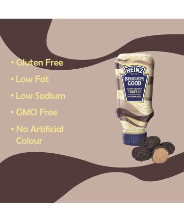 Heinz Seriously Good Truffle Mayo 220ml - Premium Truffle Mayonnaise (1 Pack) - Buy Online on SooperMarket.com