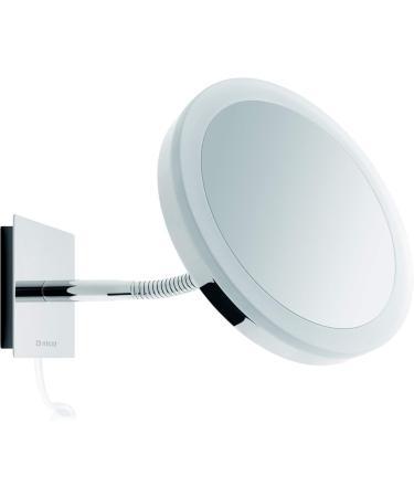 Nicol 4027000 SARA LED Cosmetic Mirror - 5x Magnification Wall Mirror with Movable Gooseneck | International Shipping - Buy Online on SooperMarket.com