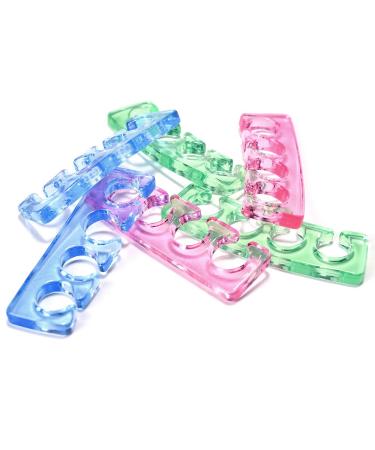 Toe Separators - Flexible Soft Silicone Finger Toe Spacers for Nail Polish & Pedicure Tools (Green) | Shop Now - Buy Online on SooperMarket.com