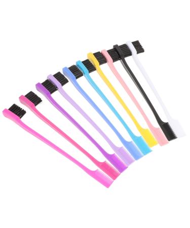 NOLITOY 10pcs Eyebrow Brush Beauty Tool The Brow Brush Mascara Comb for Separating Lashes Hair Grooming Brush Eyelash Tools Resuable Dual Comb Brow Brushes Spool Abs Make up