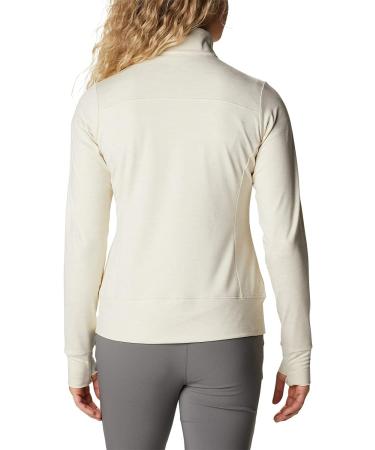 Columbia Weekend Adventure Full Zip Jacket - Medium, Chalk Heather-Legacy - Buy Online on SooperMarket.com