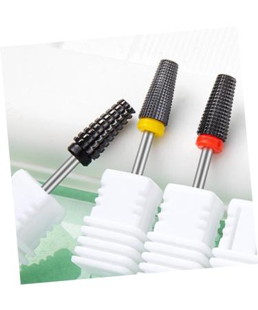 minkissy Nail Drill Bits Nail Tools Nail Art Tools Manicure Drill Bits Nails Drill Bits Nail Bit Nail Art Drill Bits Manicure Accessories Nail Clippers Ceramics Women's Front - Buy Online on SooperMarket.com