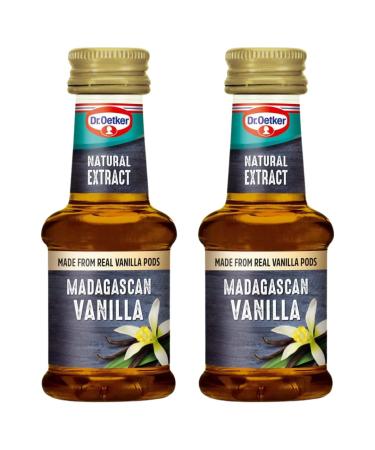 Food Extract Bundle With Dr Oetker Natural Madagascan Vanilla Extract 35ml (2 Pack)