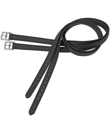 Buy Solibel BUSSE Soft-Curved Black Stirrup Leathers - 140 cm Stainless Steel Fitting | International Shipping Available - Buy Online on SooperMarket.com