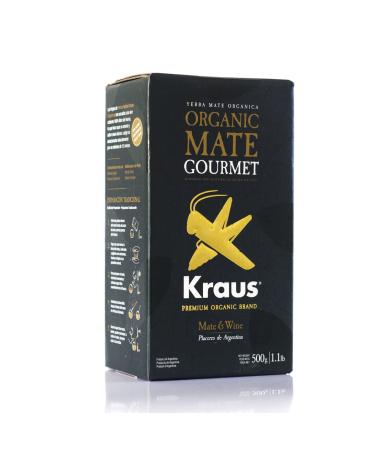 Gourmet Organic Yerba Mate Kraus Bio Mate Low Dust Content 500gr
