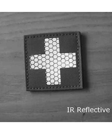 Infrared Reflective Multicam MED Medical Tactical Patch 2x2 inch - EMS EMT Fastener - Buy Online on SooperMarket.com