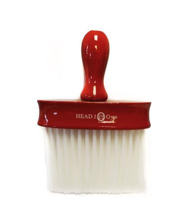 Head Jog 199 Powder Black Barber Brush Neck Brush For Hairdresser Professional Barber Neck Duster For Cleaning Hair Clipping Removal Barber Gifts Accessories For Barbers And Hairdressers Flat Base