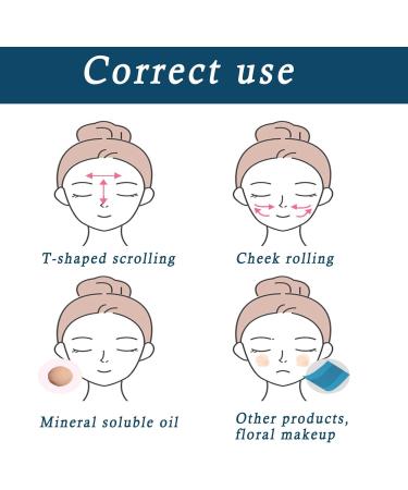 Oil absorbing Volcanic Roller Volcanic Stone Oil Absorption Ball Volcanic Oil Absorbing Roller Reusable Volcanic Oil Absorbing Roller Roller Beauty Stick for Girls and Women Keeping Face Clean - Buy Online on SooperMarket.com