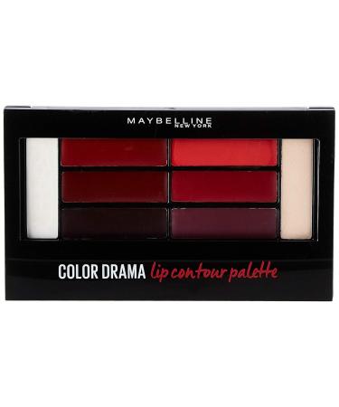 Maybelline New York Lip Palette - Color Sensational Lip Contour Palette Crimson Vixen | International Shipping Available - Buy Online on SooperMarket.com
