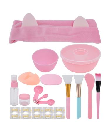 Face Mask Set Diy Flexible Reusable Facemask Mixing Tool Kit Soft Face Brush Professional Makeup Tool For Mask Applicator Skin Care Tools