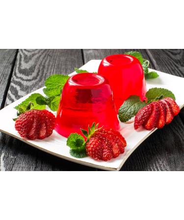 Malinow Strawberry Jelly 250g - Premium Jelly Powder for Delicious Treats | International Shipping Available - Buy Online on SooperMarket.com