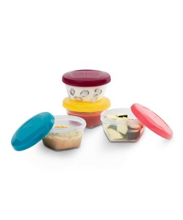 Babymoov Babybols airtight baby food storage containers weaning pots 4x120ml