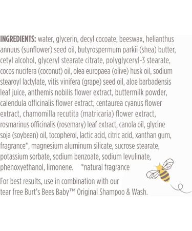 Burt's Bees Baby Nourishing Lotion  Original Scent Baby Lotion - 6 Ounce Tube - Pack of 3 Original 6oz (3 Pack) - Buy Online on SooperMarket.com