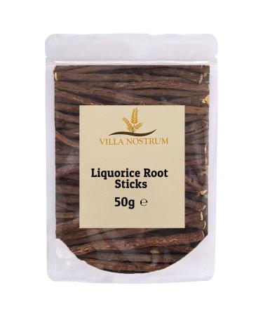 Liquorice Root Sticks 50g by Villa Nostrum