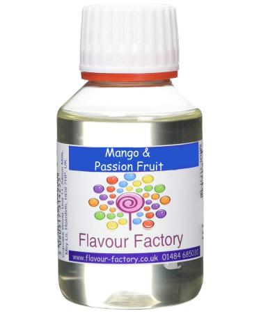 Flavour Factory Strong Food Flavouring Flavour Concentrate 100ml Mango & Passion Fruit