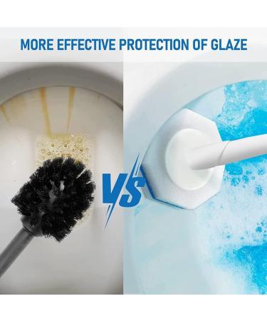 Knadgbft 40PCS Toilet Flushable Refill Disposable Toiletries Disposable Wand Heads Compatible Toilet Wand Refills - Buy Online on SooperMarket.com